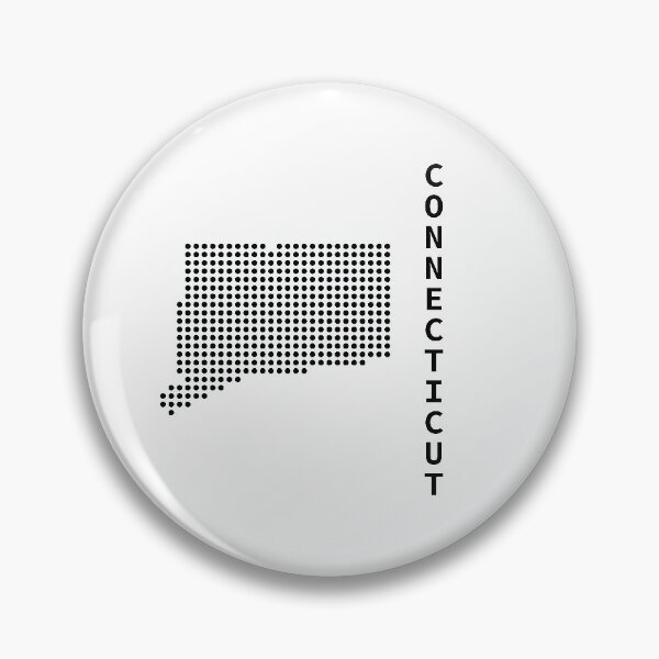 Item preview, CONNECTICUT DOT SILHOUETTE designed and sold by Mxdesign888.