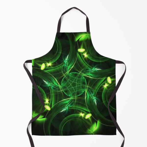 Item preview, Green Lights | Fractal Art designed and sold by Brian Kroijer.