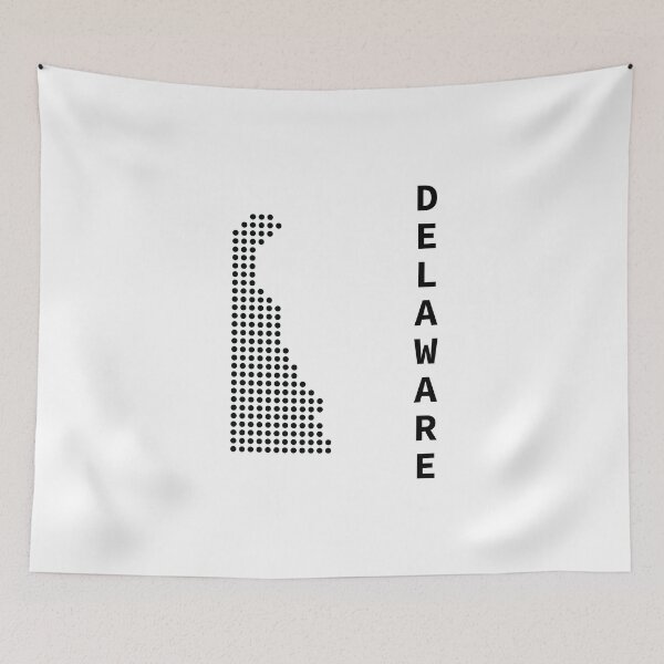 Item preview, DELAWARE DOT SILHOUETTE designed and sold by Mxdesign888.