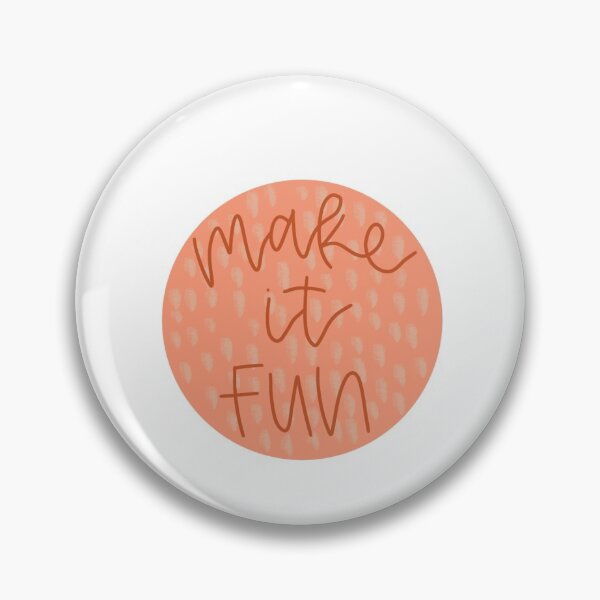 Item preview, Make it fun sticker designed and sold by maemaedunn.