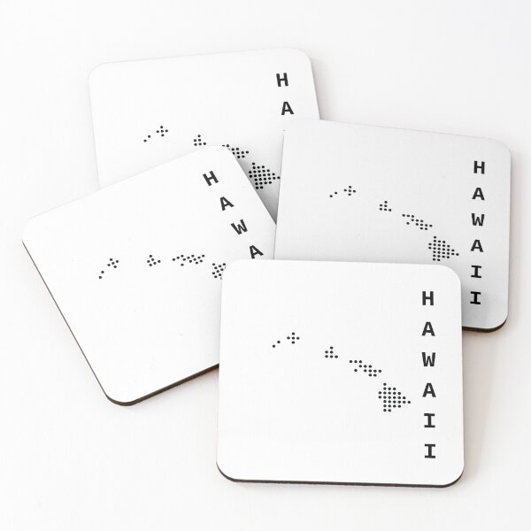 Item preview, HAWAII DOT SILHOUETTE designed and sold by Mxdesign888.