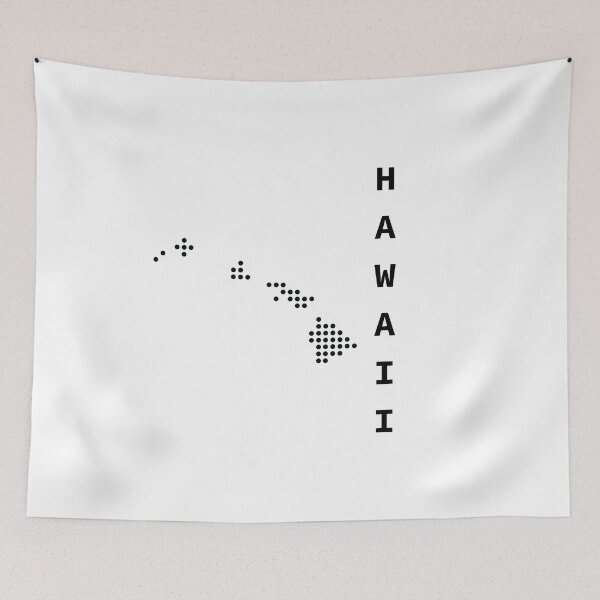Item preview, HAWAII DOT SILHOUETTE designed and sold by Mxdesign888.