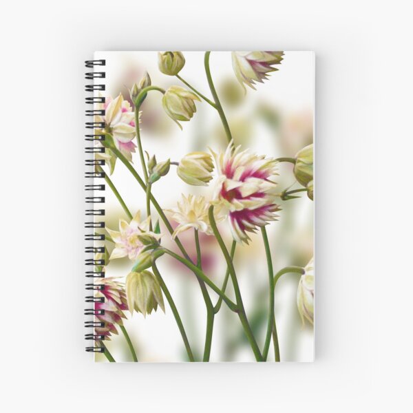 Aquilegia Spiral Notebook