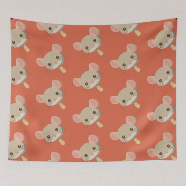 Item preview, Chinchilla Ice Cream Pop - Beige with Freckled Ears designed and sold by McBethAllen.