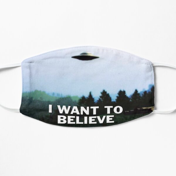 The X Files I Want to Believe Mask