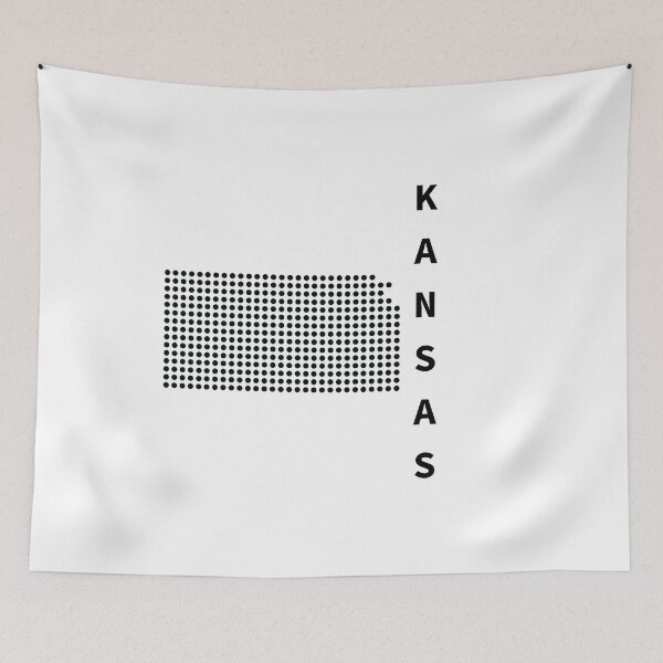 Item preview, KANSAS DOT SILHOUETTE designed and sold by Mxdesign888.