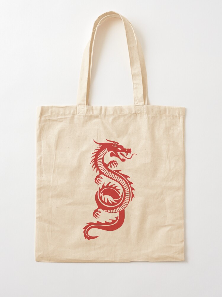 Sammenbrud fusion tyk Red Dragon long" Tote Bag for Sale by animebrands | Redbubble