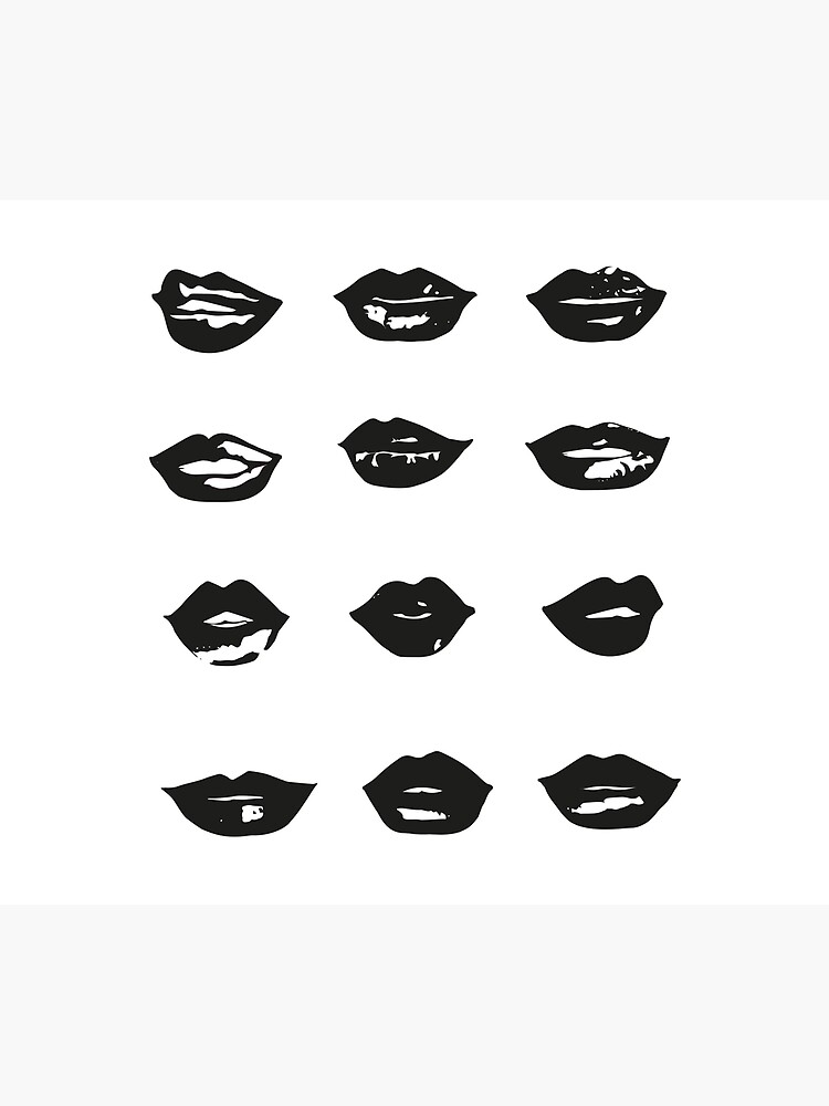 kiss kiss in black and white by anneamanda
