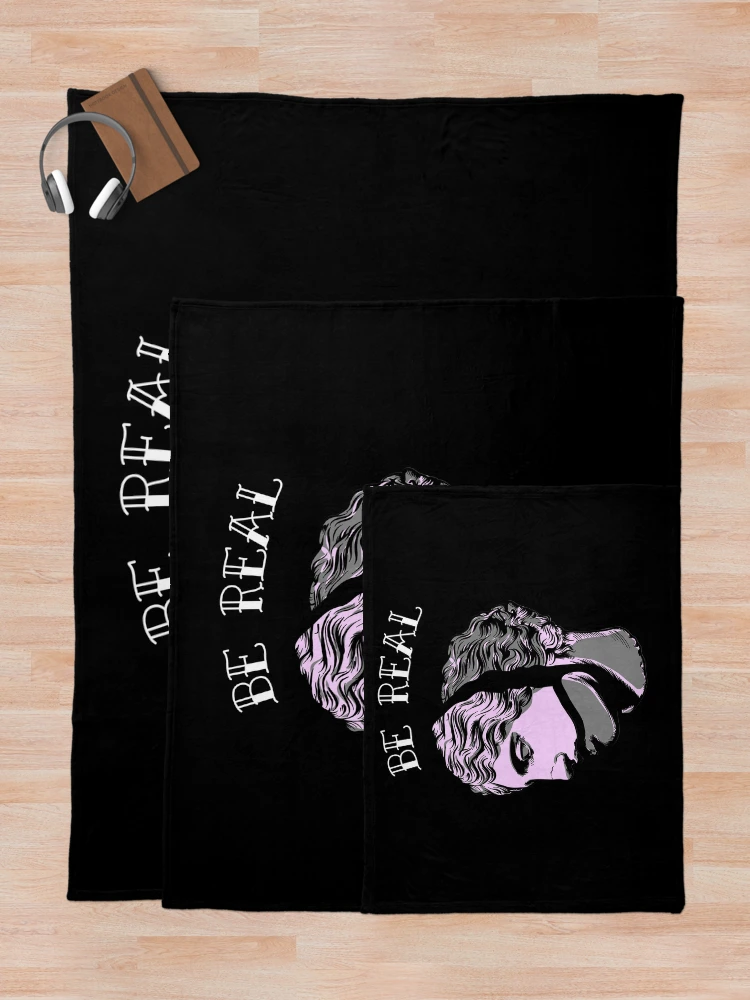 Thumbnail 5 of 6, Throw Blanket, Be Real designed and sold by Express YRSLF.