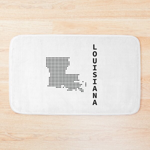Item preview, LOUISIANA DOT SILHOUETTE designed and sold by Mxdesign888.