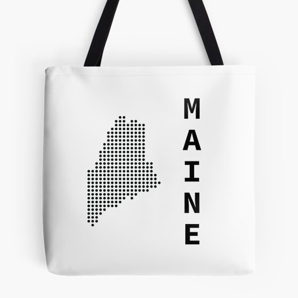 Item preview, MAINE DOT SILHOUETTE designed and sold by Mxdesign888.