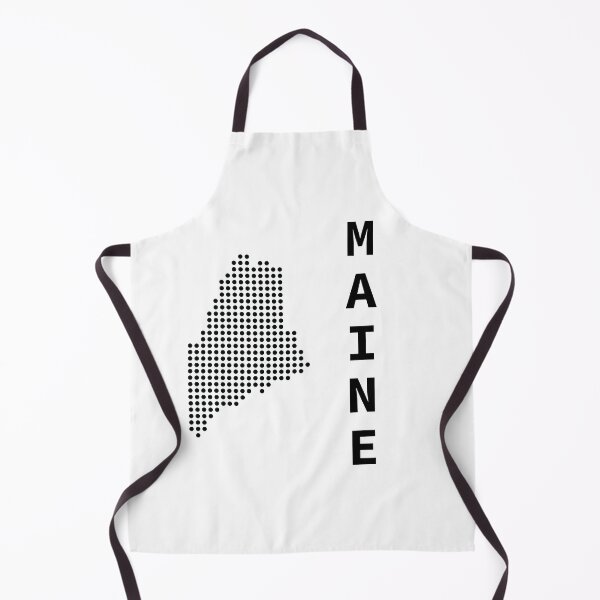 Item preview, MAINE DOT SILHOUETTE designed and sold by Mxdesign888.
