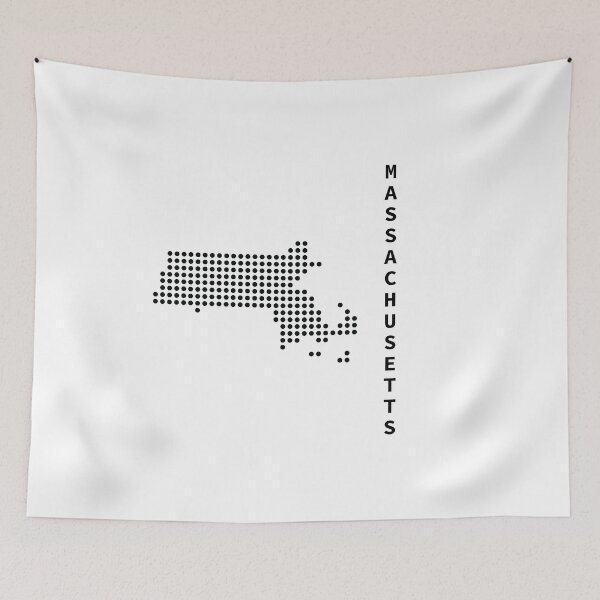 Item preview, MASSACHUSETTS DOT SILHOUETTE designed and sold by Mxdesign888.