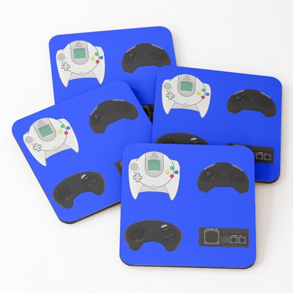 Item preview, Sega pads - digital painting designed and sold by CultOfNiche.