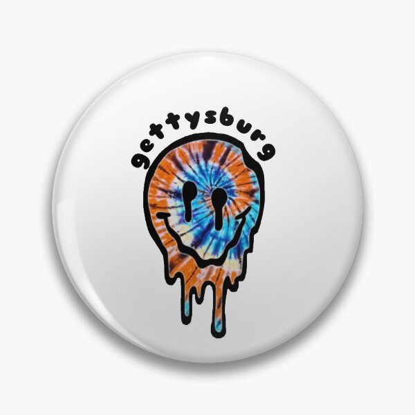 Item preview, Gettysburg Dripping Smiley Face designed and sold by jbernstein.