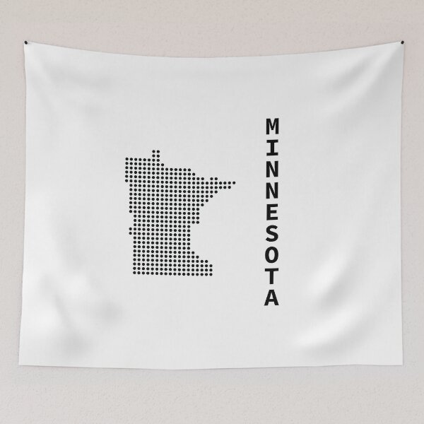 Item preview, MINNESOTA DOT SILHOUETTE designed and sold by Mxdesign888.