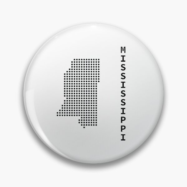 Item preview, MISSISSIPPI DOT SILHOUETTE designed and sold by Mxdesign888.