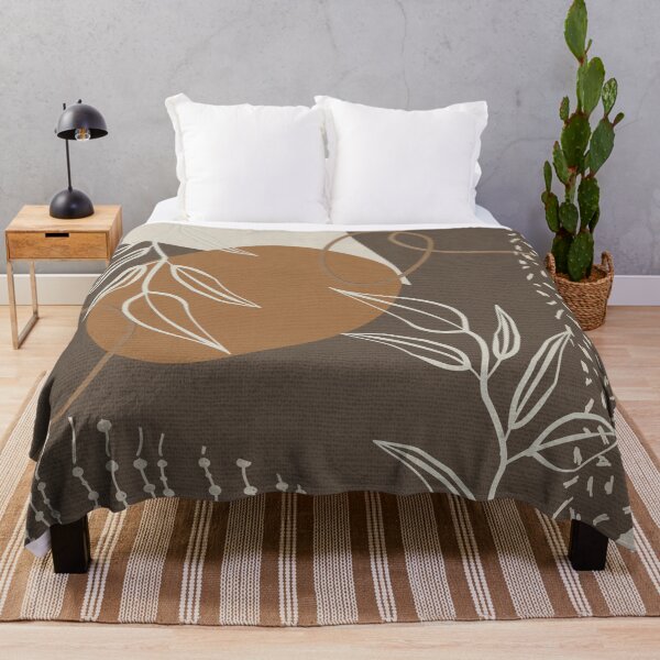 Item preview, Abstract - Neutral Meeting Point 2 in Coffee designed and sold by simplydesignart.
