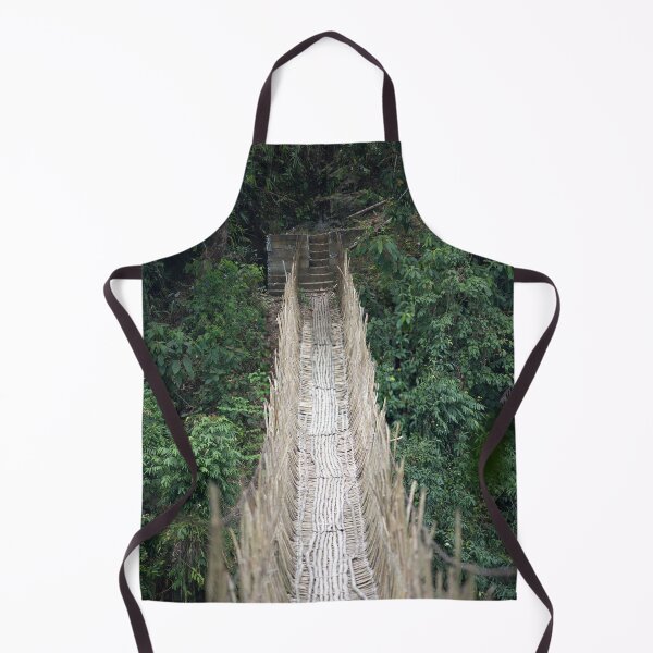 Item preview, Bamboo Suspension bridge Tropical Jungle Arunachal Pradesh India designed and sold by worldways.