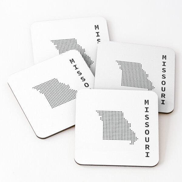 Item preview, MISSOURI DOT SILHOUETTE designed and sold by Mxdesign888.