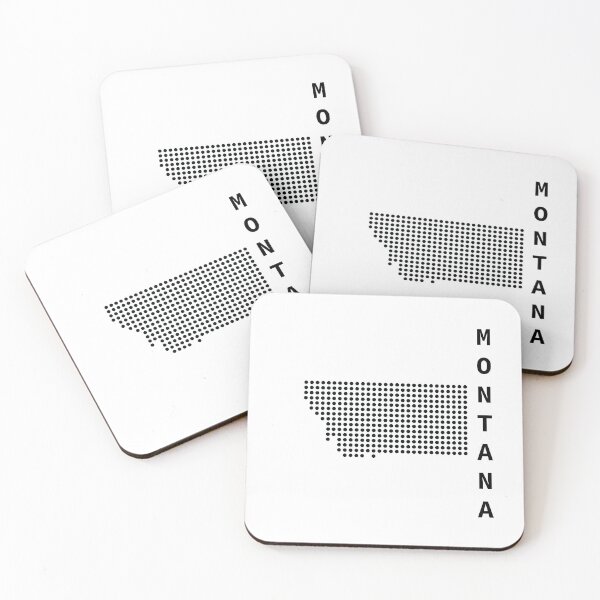 Item preview, MONTANA DOT SILHOUETTE designed and sold by Mxdesign888.