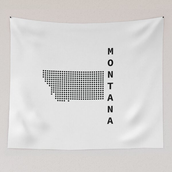 Item preview, MONTANA DOT SILHOUETTE designed and sold by Mxdesign888.