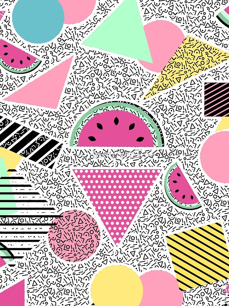 Modern geometric pattern Memphis patterns inspired by InovArtS