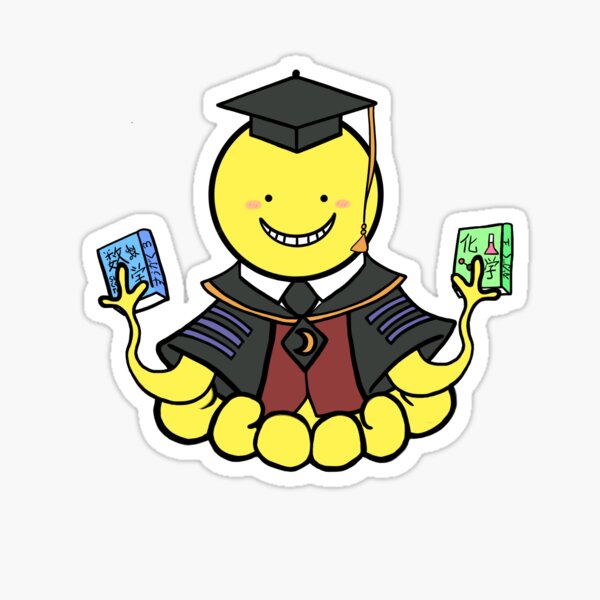 Un Korosensei heureux Sticker