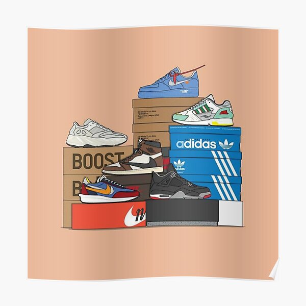 Sneaker Collabs Poster