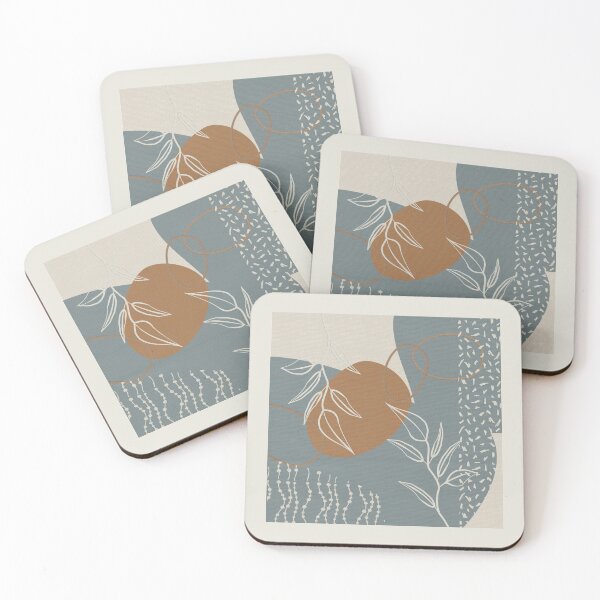 Item preview, Abstract - Neutral Meeting Point 2 in Sea Blue designed and sold by simplydesignart.