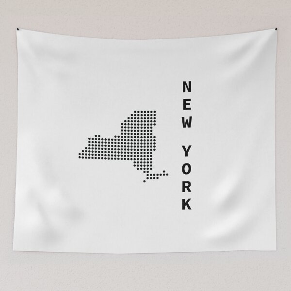 Item preview, NEW YORK DOT SILHOUETTE designed and sold by Mxdesign888.