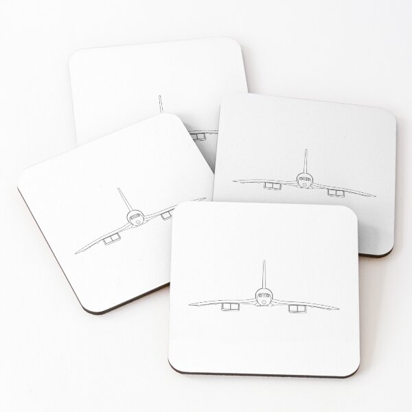 Item preview, Concorde Black Outline designed and sold by SupersonicApp.