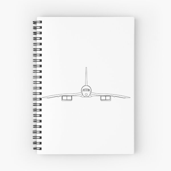 Item preview, Concorde Black Outline designed and sold by SupersonicApp.