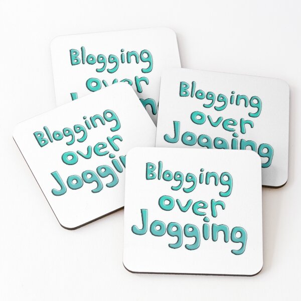 Item preview, Blogging Over Jogging designed and sold by Ian Wylie.