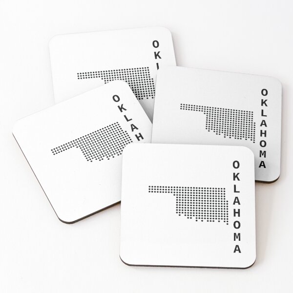 Item preview, OKLAHOMA DOT SILHOUETTE designed and sold by Mxdesign888.