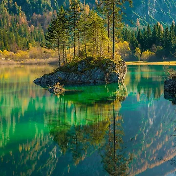 Artwork thumbnail, Beautiful lake by Basic310