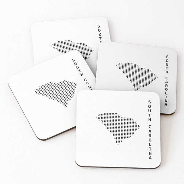 Item preview, SOUTH CAROLINA DOT SILHOUETTE designed and sold by Mxdesign888.