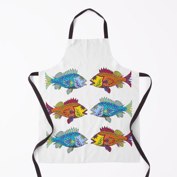 Item preview, Red and Blue Rockfish || Nature || Ocean  designed and sold by Hilary Leslie.