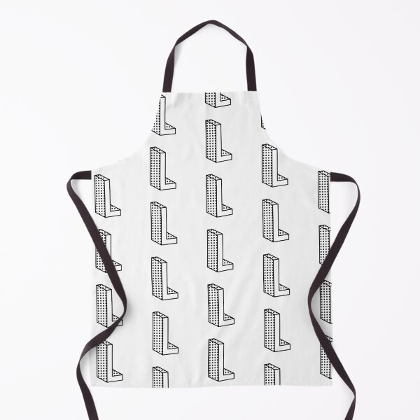 Item preview, 3D Ben Day Dot Isometric Letter L designed and sold by murialbezanson.