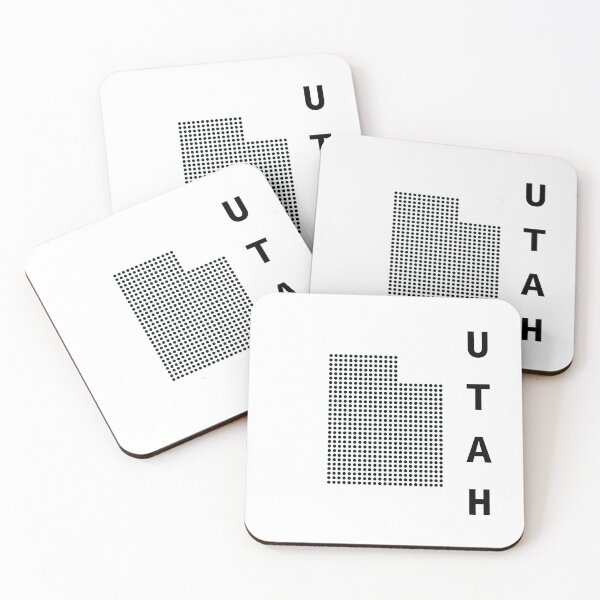 Item preview, UTAH DOT SILHOUETTE designed and sold by Mxdesign888.