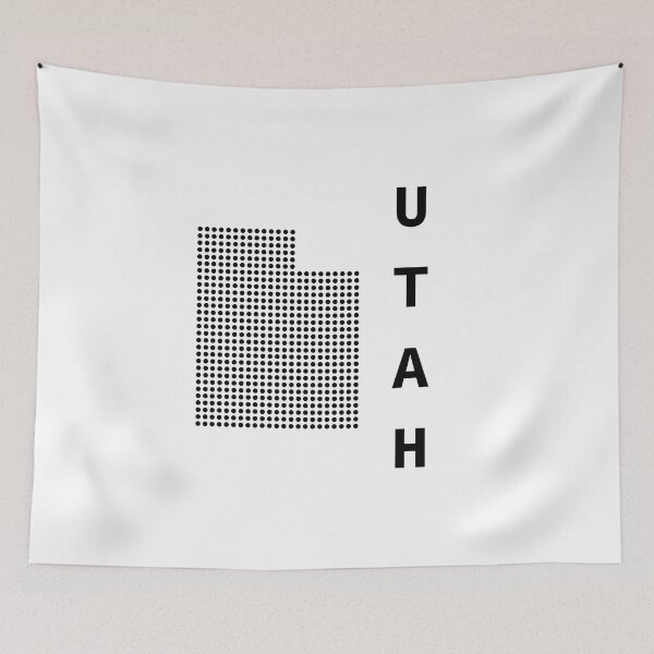 Item preview, UTAH DOT SILHOUETTE designed and sold by Mxdesign888.