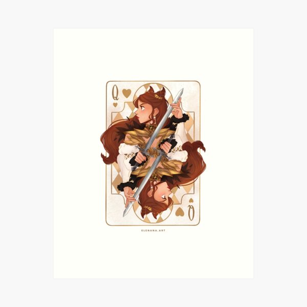 Jude Duarte Card Design Art Print