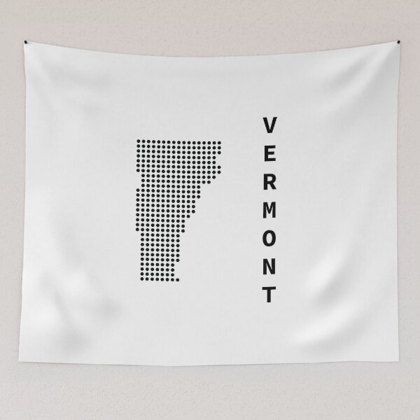 Item preview, VERMONT DOT SILHOUETTE designed and sold by Mxdesign888.