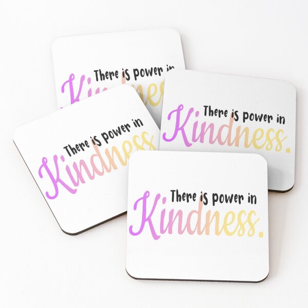 Item preview, There is power in kindness, girly, motivational quote, saying designed and sold by Robyn18.
