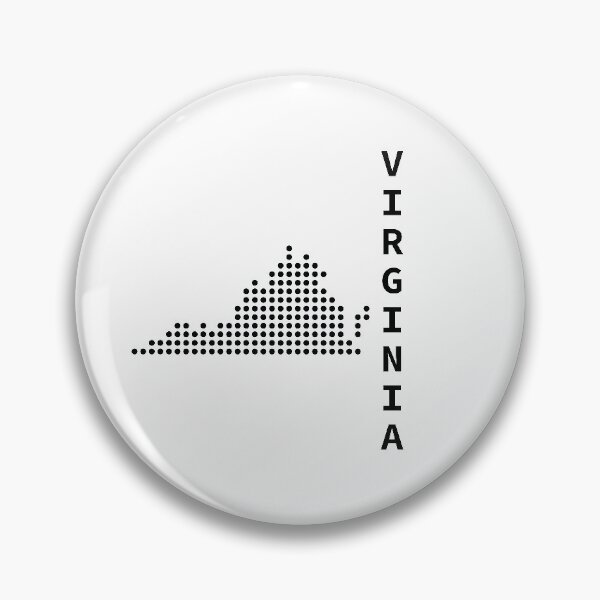 Item preview, VIRGINIA DOT SILHOUETTE designed and sold by Mxdesign888.