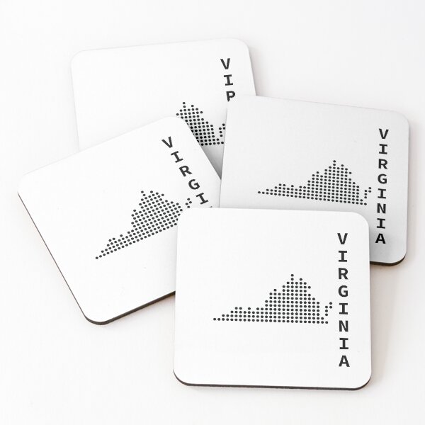 Item preview, VIRGINIA DOT SILHOUETTE designed and sold by Mxdesign888.
