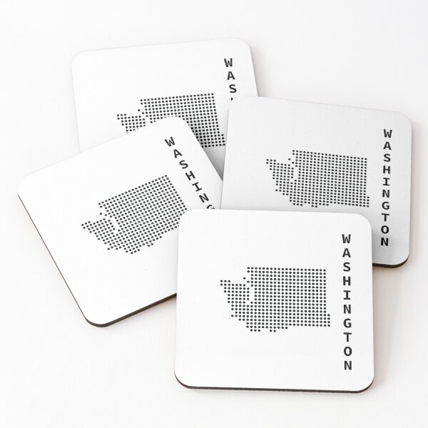 Item preview, WASHINGTON DOT SILHOUETTE designed and sold by Mxdesign888.