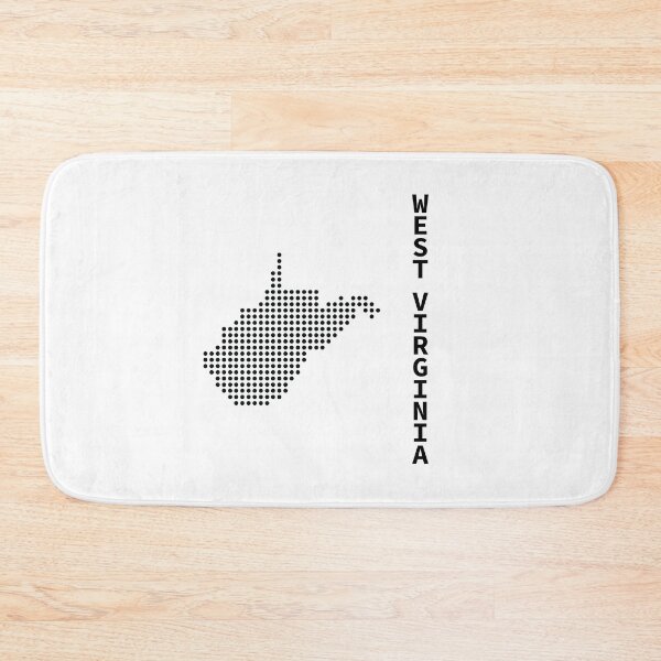 Item preview, WEST VIRGINIA DOT SILHOUETTE designed and sold by Mxdesign888.