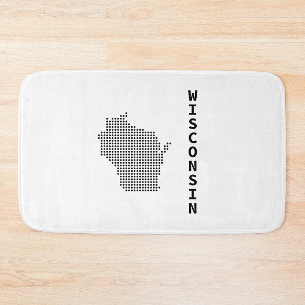 Item preview, WISCONSIN DOT SILHOUETTE designed and sold by Mxdesign888.