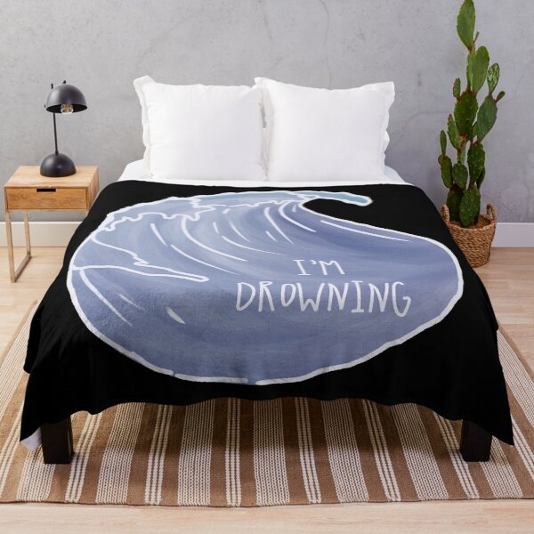 Item preview, I'm Drowning / PTSDoodles designed and sold by Nathalie Aynié.